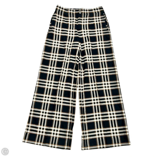 Pants Dress By Maeve In Black & Orange, Size: 8