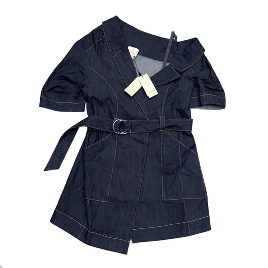 Dress Casual Short By Cinq A Sept In Blue Denim, Size: M