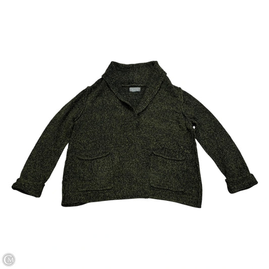 Sweater Cardigan By Anthropologie In Green, Size: S