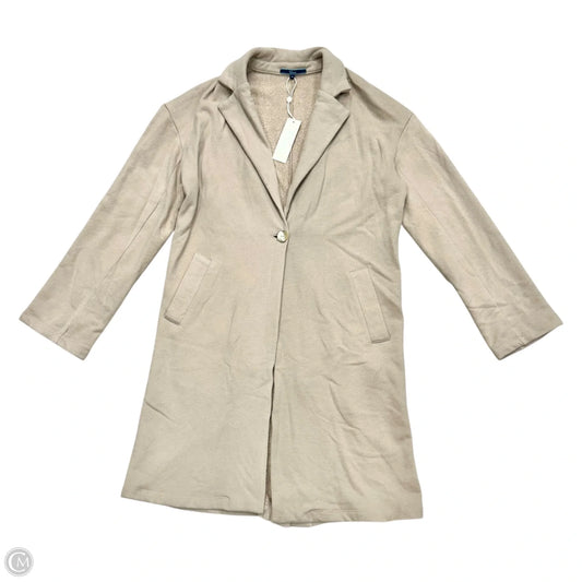 Coat Trench Coat By Shore In Tan, Size: Xs