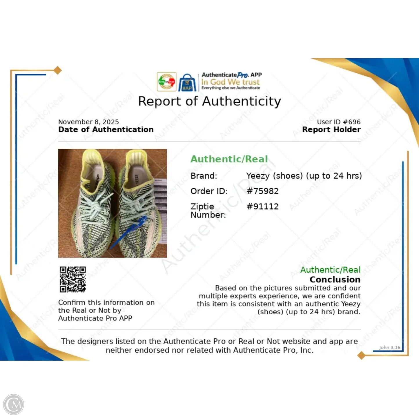 Shoes Luxury Designer By Yeezy In Green, Size: 7