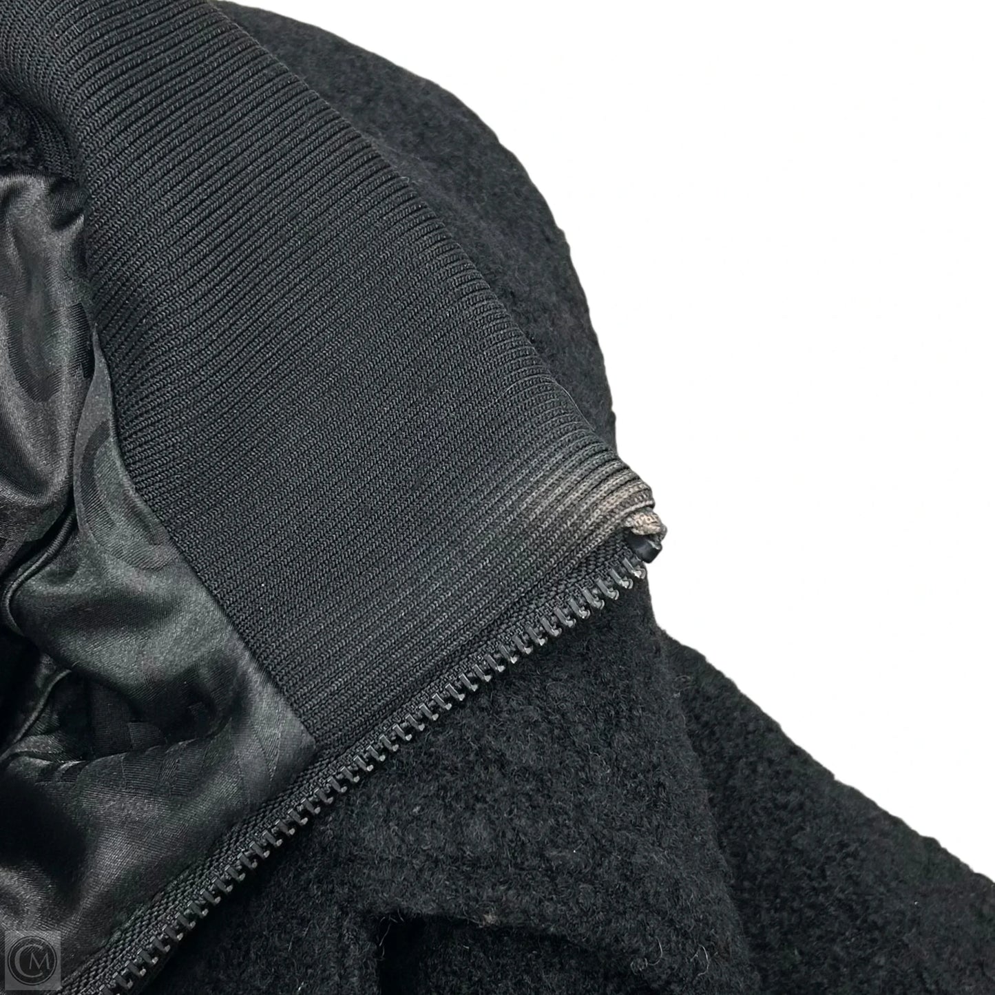 Coat Peacoat By Ganni In Black, Size: S