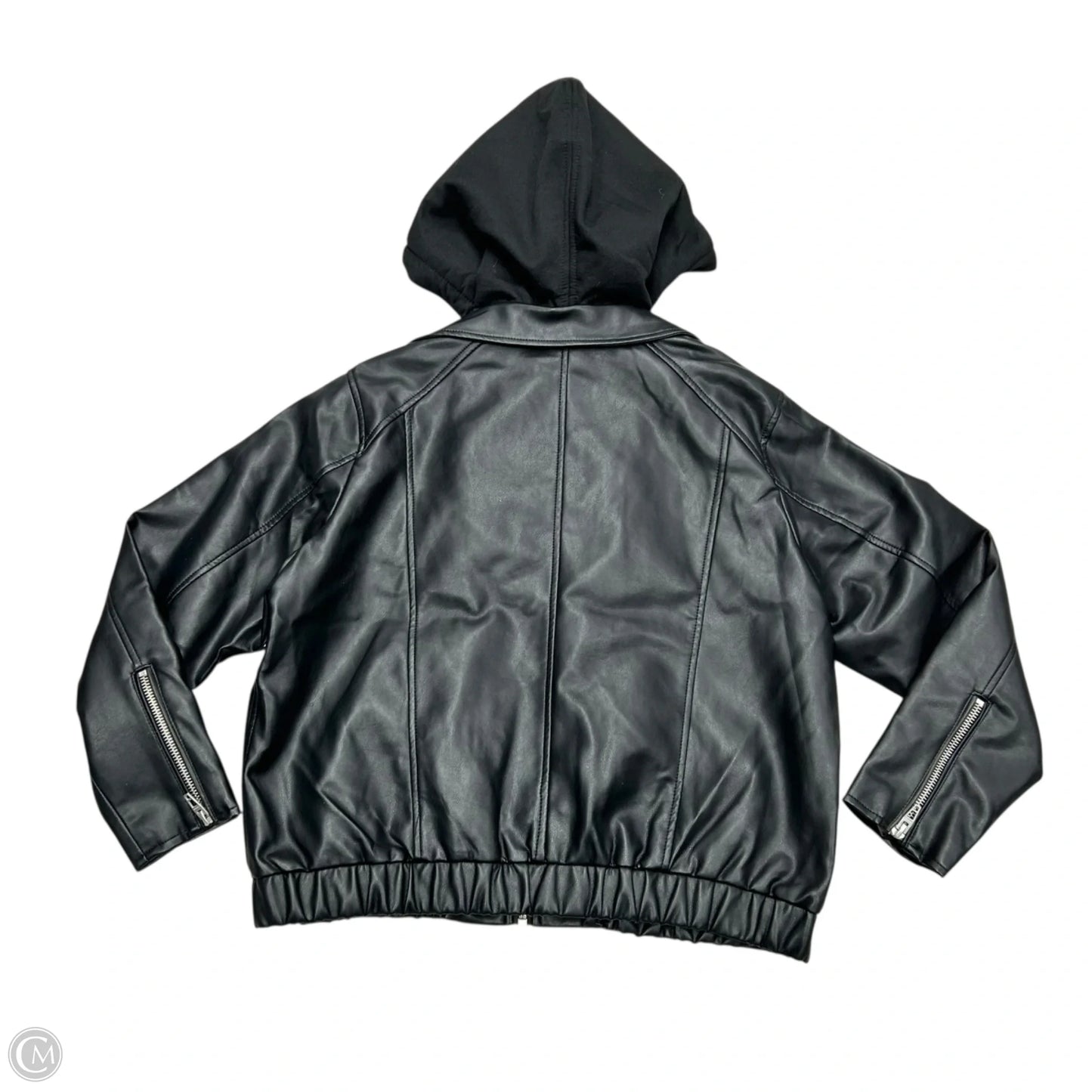 Jacket Moto By Blanknyc In Black, Size: 1x