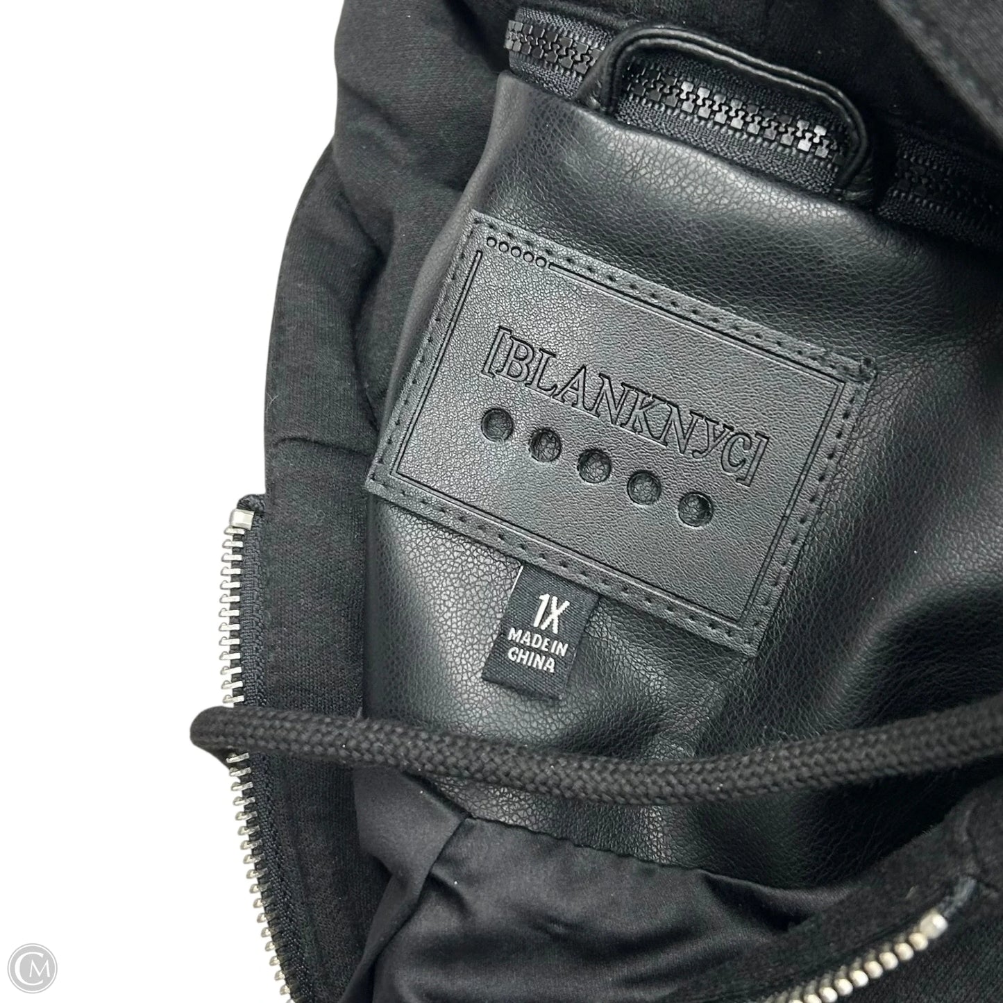 Jacket Moto By Blanknyc In Black, Size: 1x