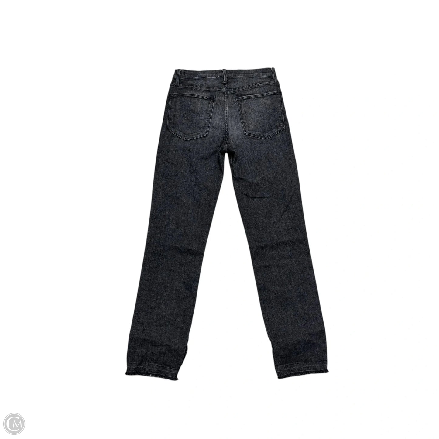 Jeans Straight By Frame In Blue Denim, Size: 0