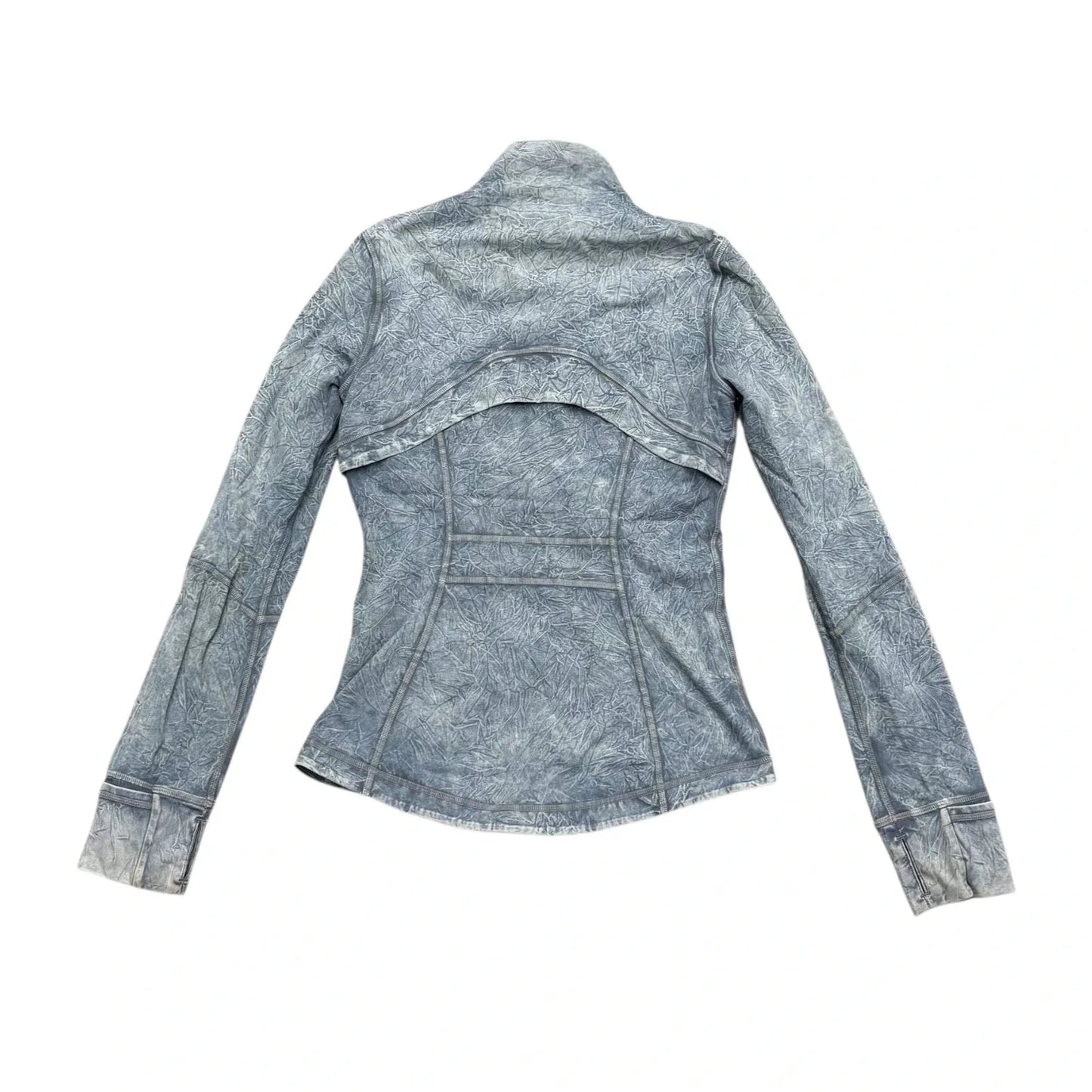 Athletic Jacket By Lululemon In Blue, Size: S