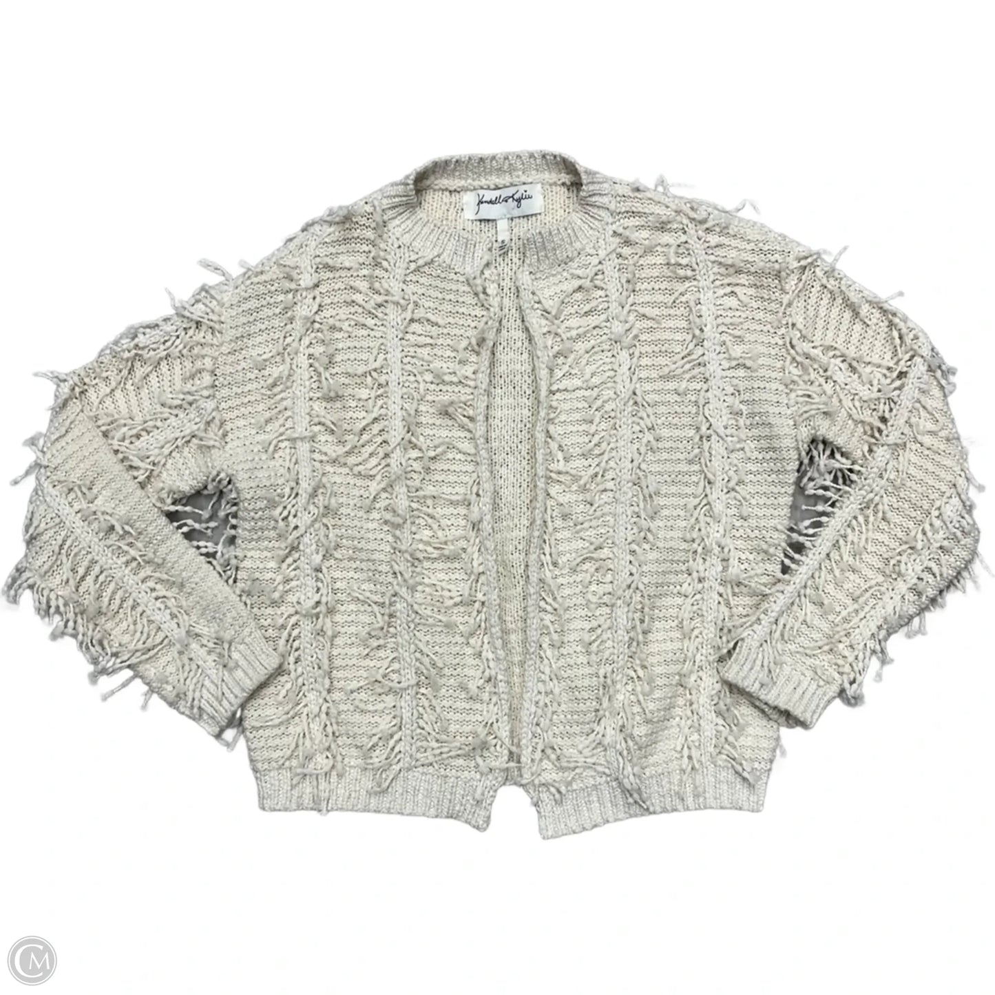 Sweater Cardigan By Kendall + Kylie In Cream, Size: S