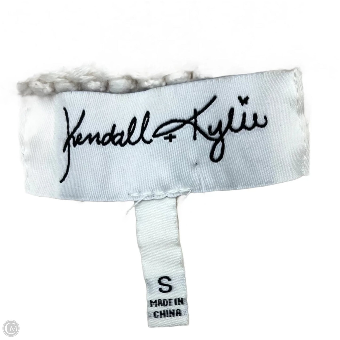 Sweater Cardigan By Kendall + Kylie In Cream, Size: S