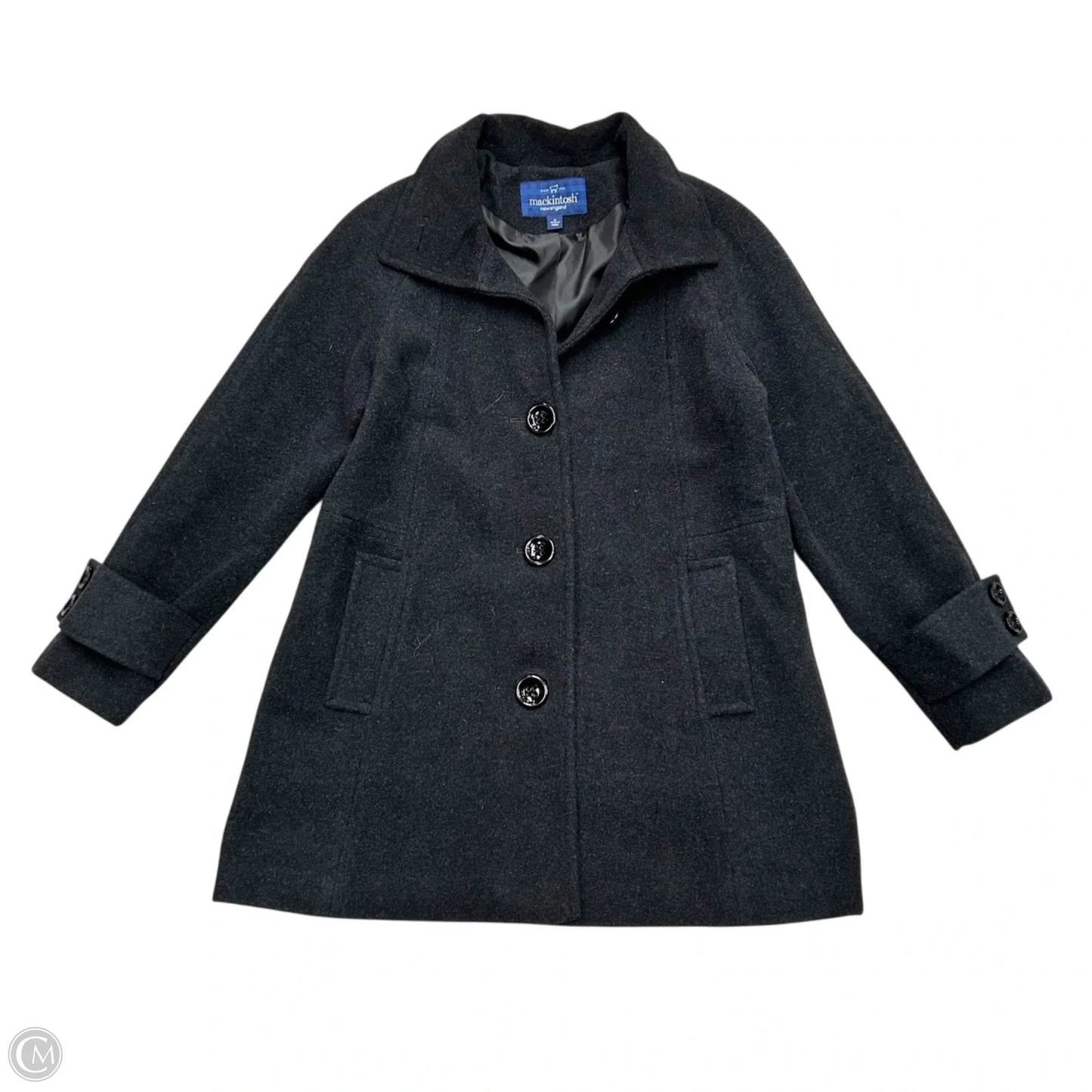 Coat Peacoat By Mackintosh In Grey, Size: M