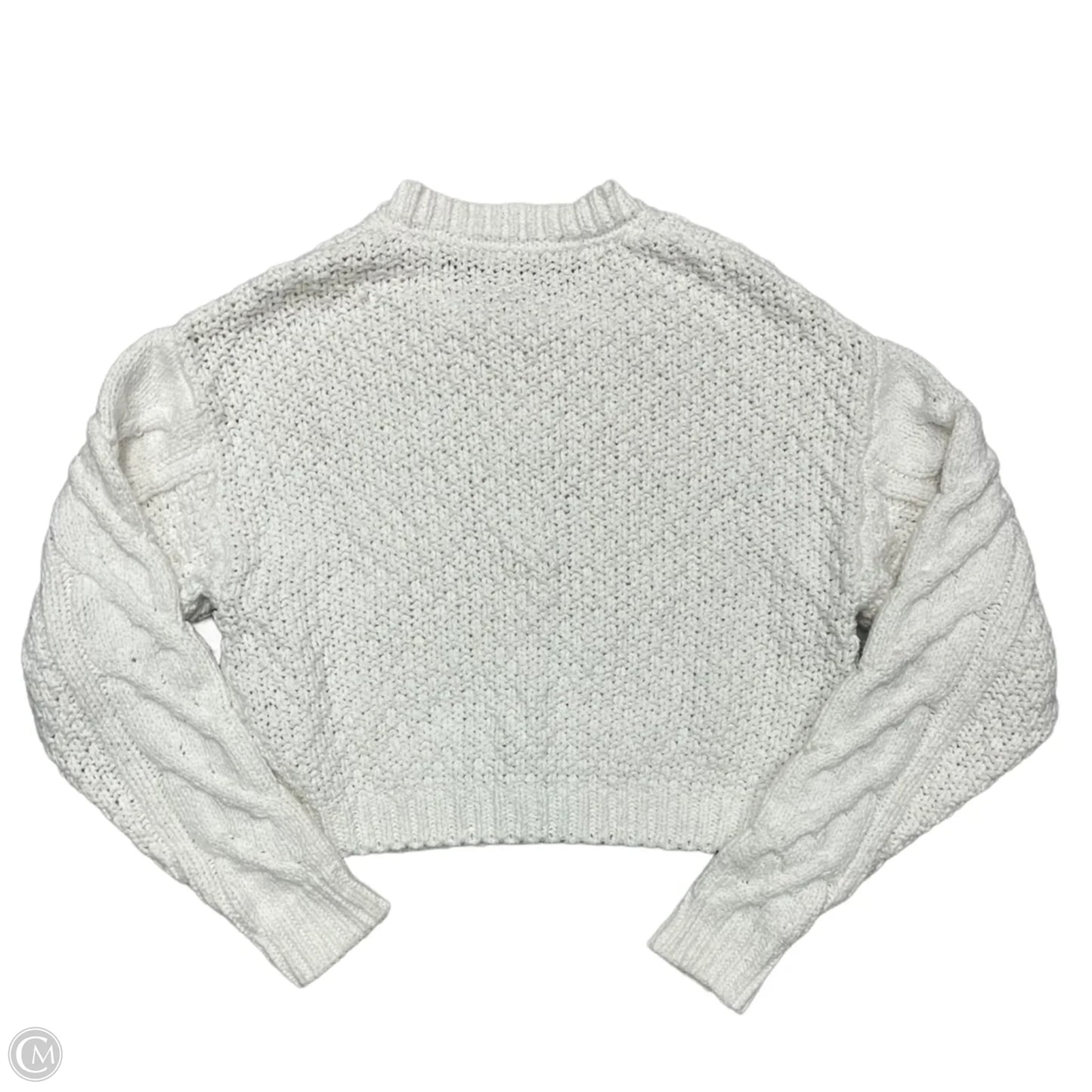 Sweater Cardigan By Free People In White, Size: Xl