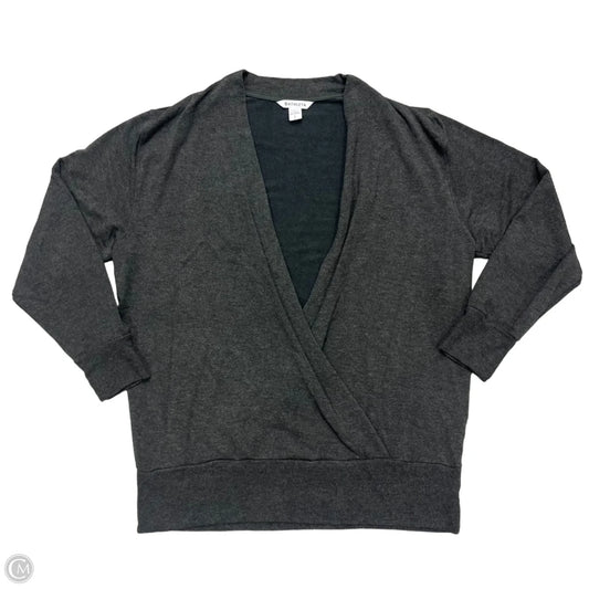 Athletic Sweatshirt Crewneck By Athleta In Grey, Size: L