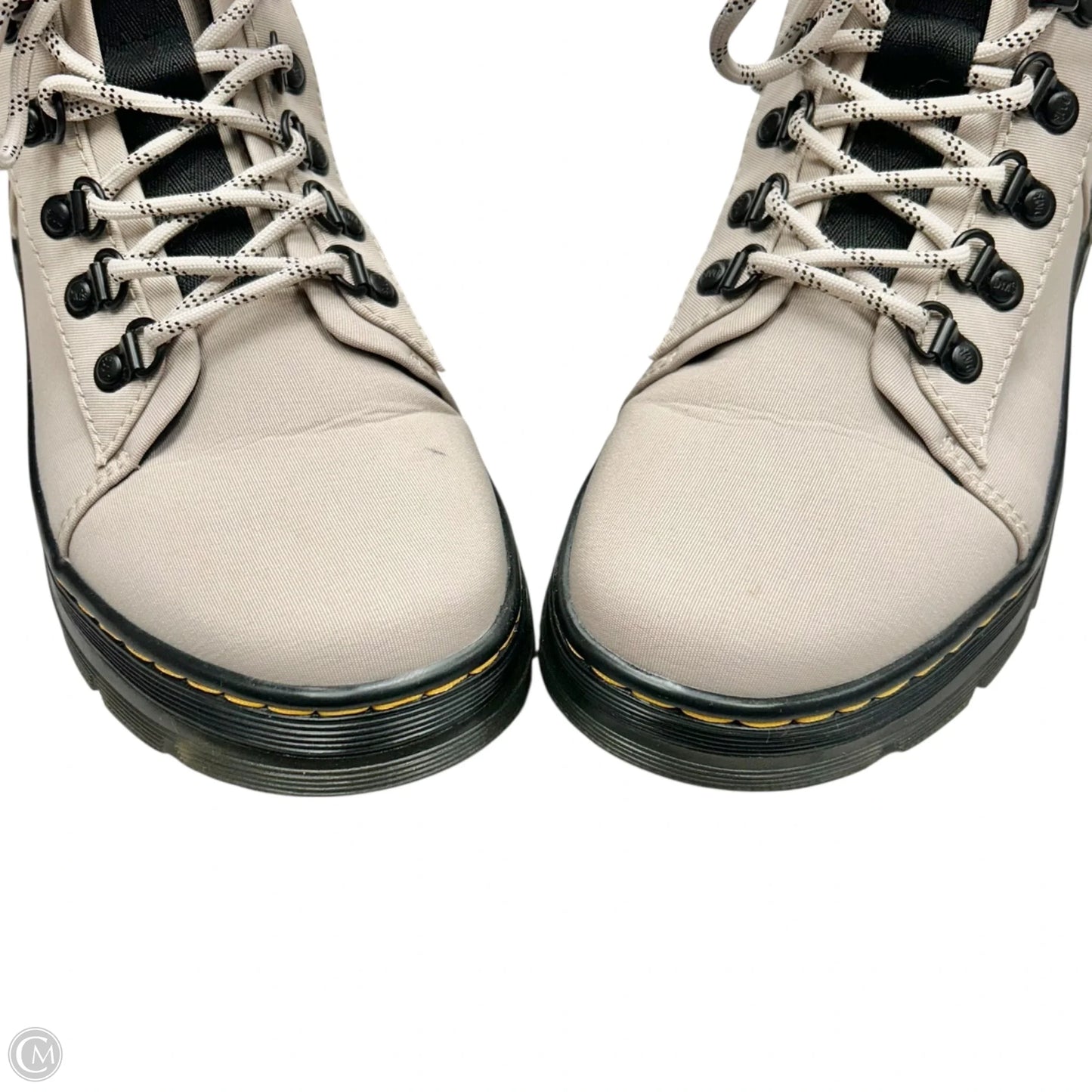 Boots Combat By Dr Martens In Taupe, Size: 8