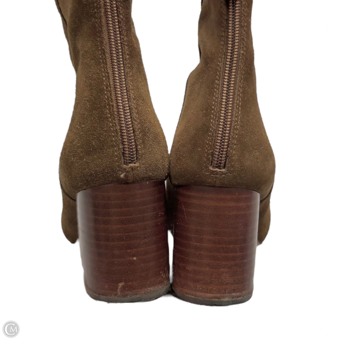 Boots Ankle Heels By J. Crew In Brown, Size: 9