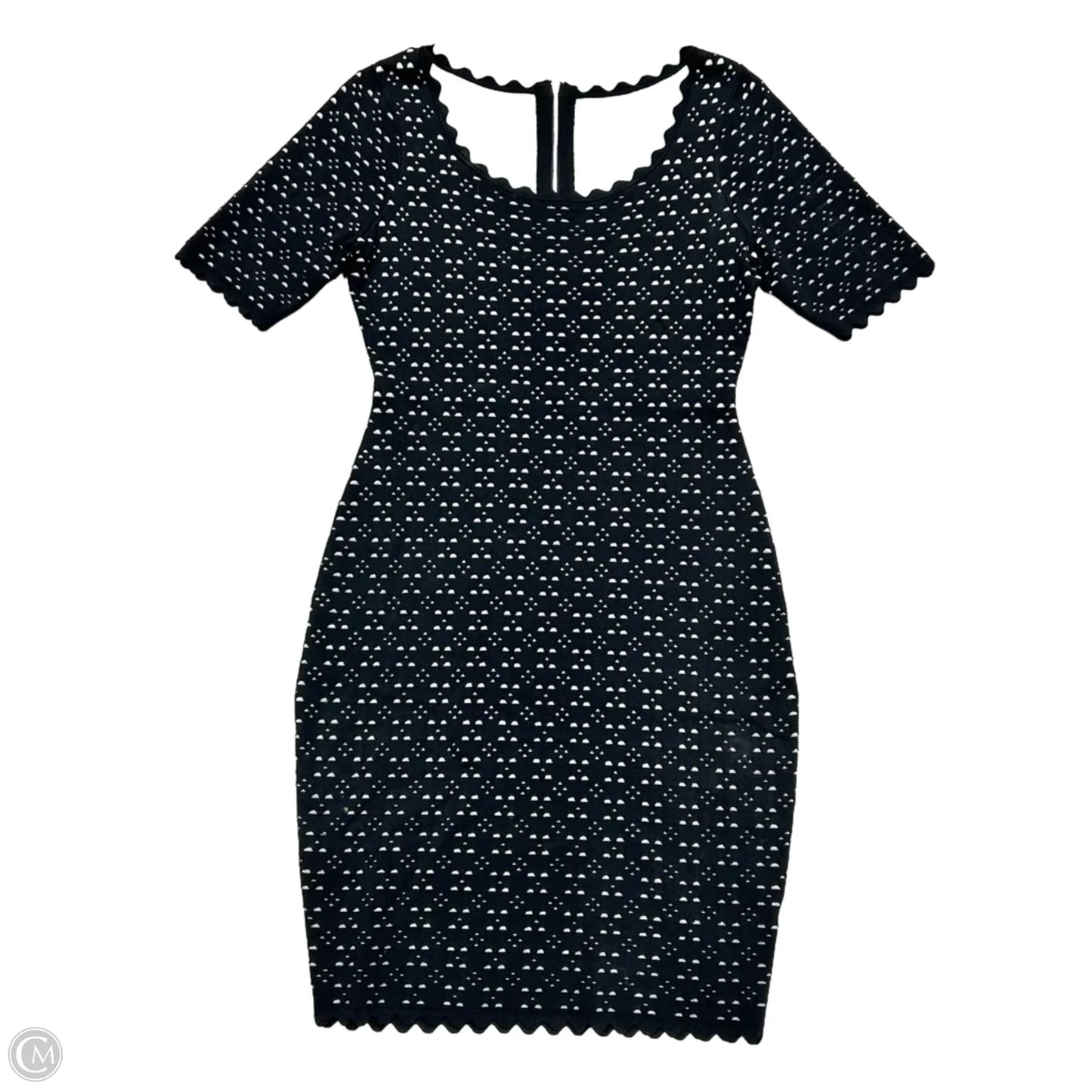 Dress Designer By Milly In Black & White, Size: L