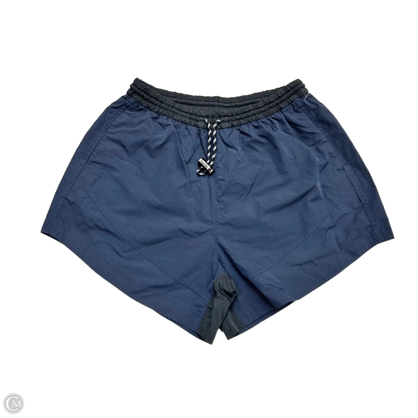 Athletic Shorts By Lululemon In Black & Blue, Size: S