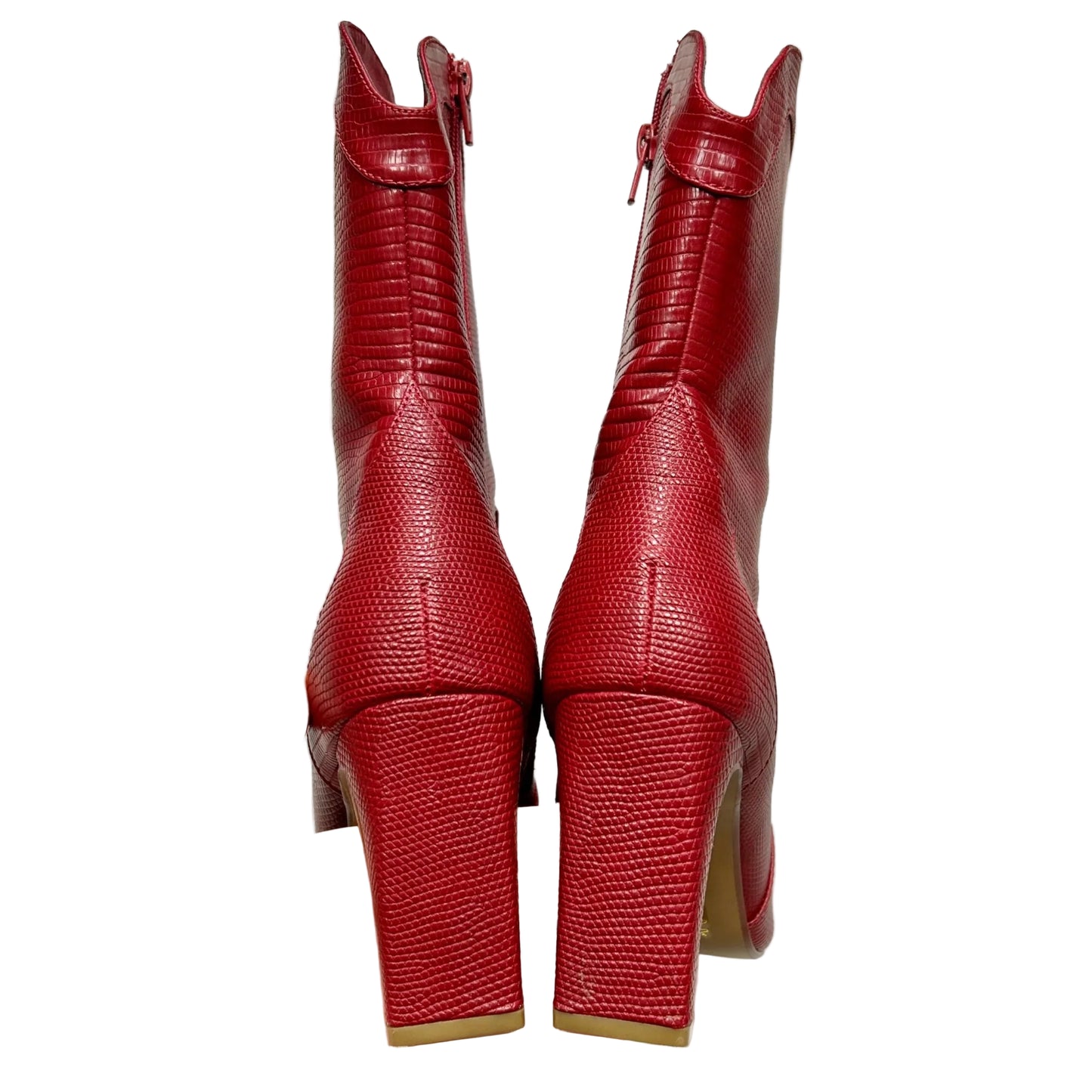 Boots Western By Chinese Laundry In Red, Size: 7