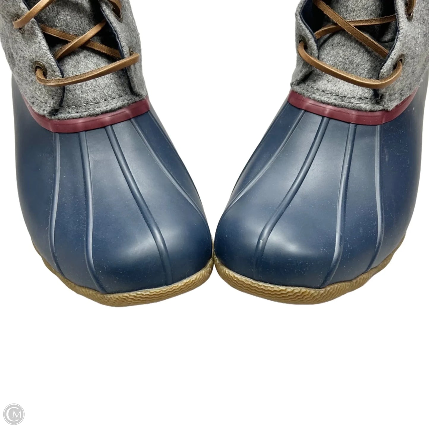 Boots Snow By Sperry In Blue & Grey, Size: 7