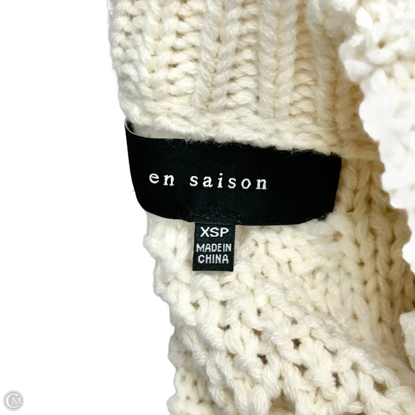 Sweater By En Saison In Cream, Size: Xsp