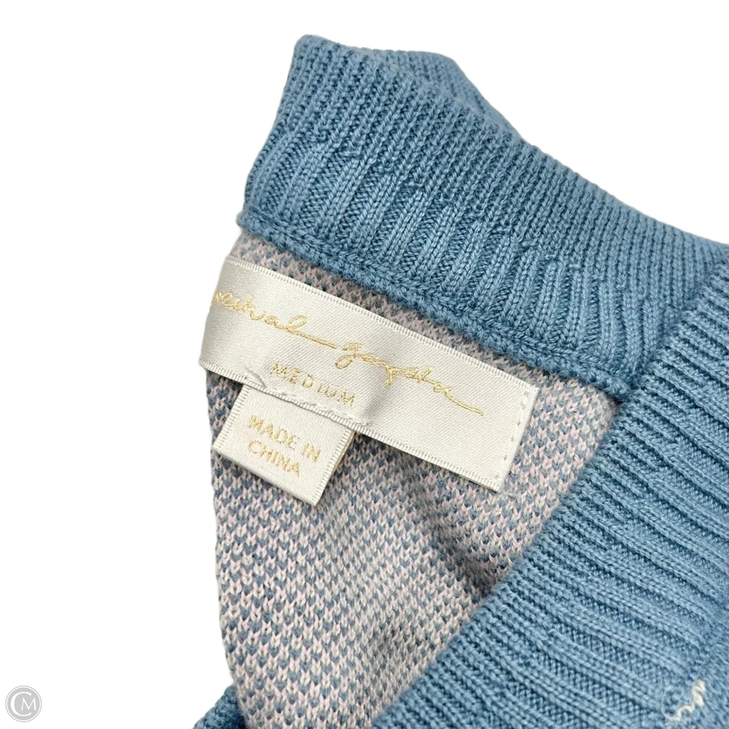 Sweater By Spiritual Gangster In Blue & White, Size: M