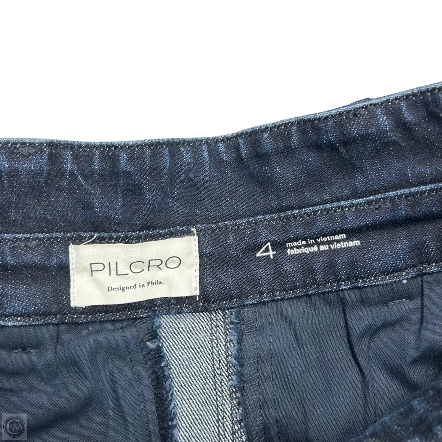 Skirt Midi By Pilcro In Blue Denim, Size: 4