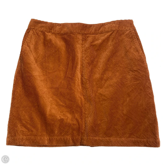 Skirt Midi By Talbots In Orange, Size: 20