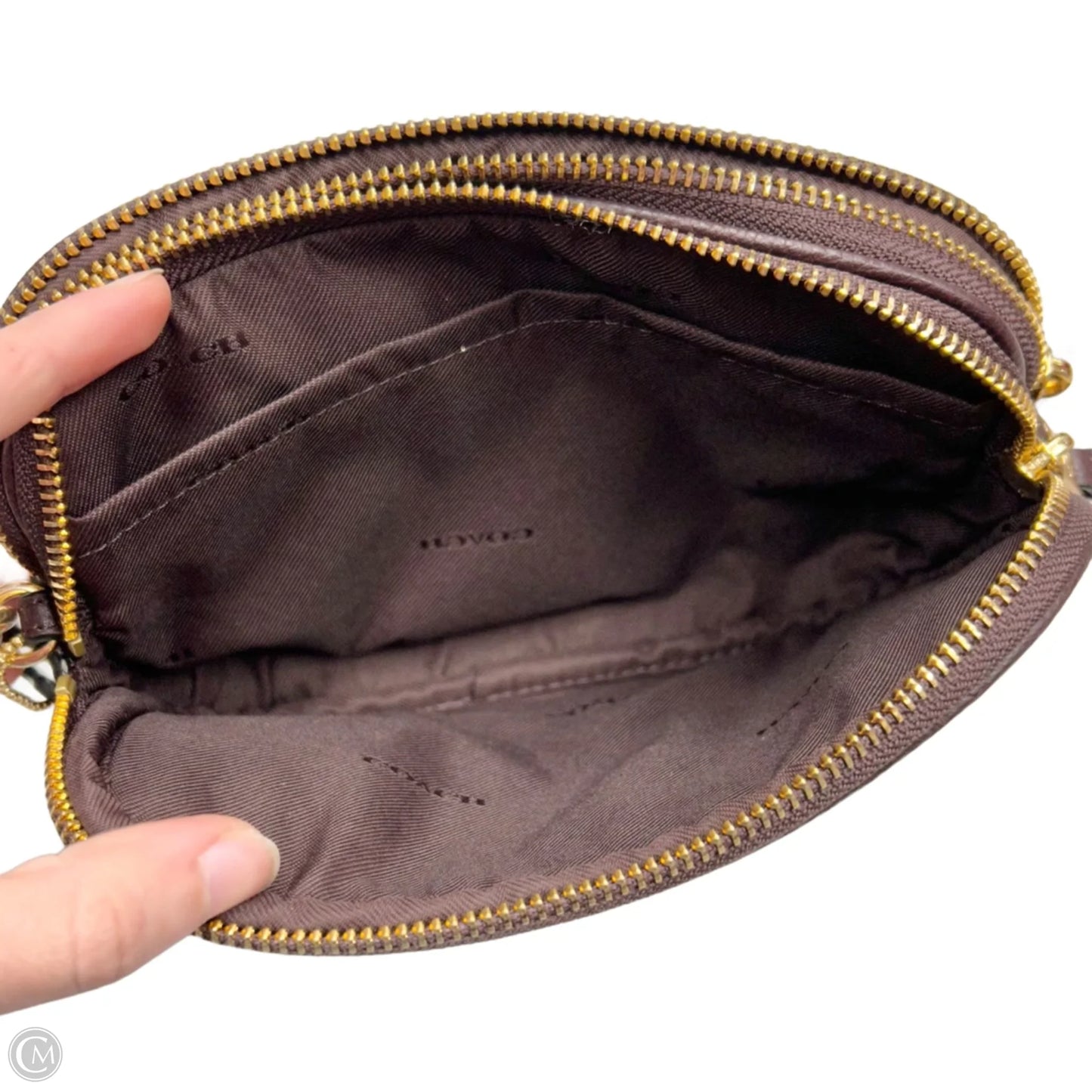 Wristlet Designer By Coach, Size: Small