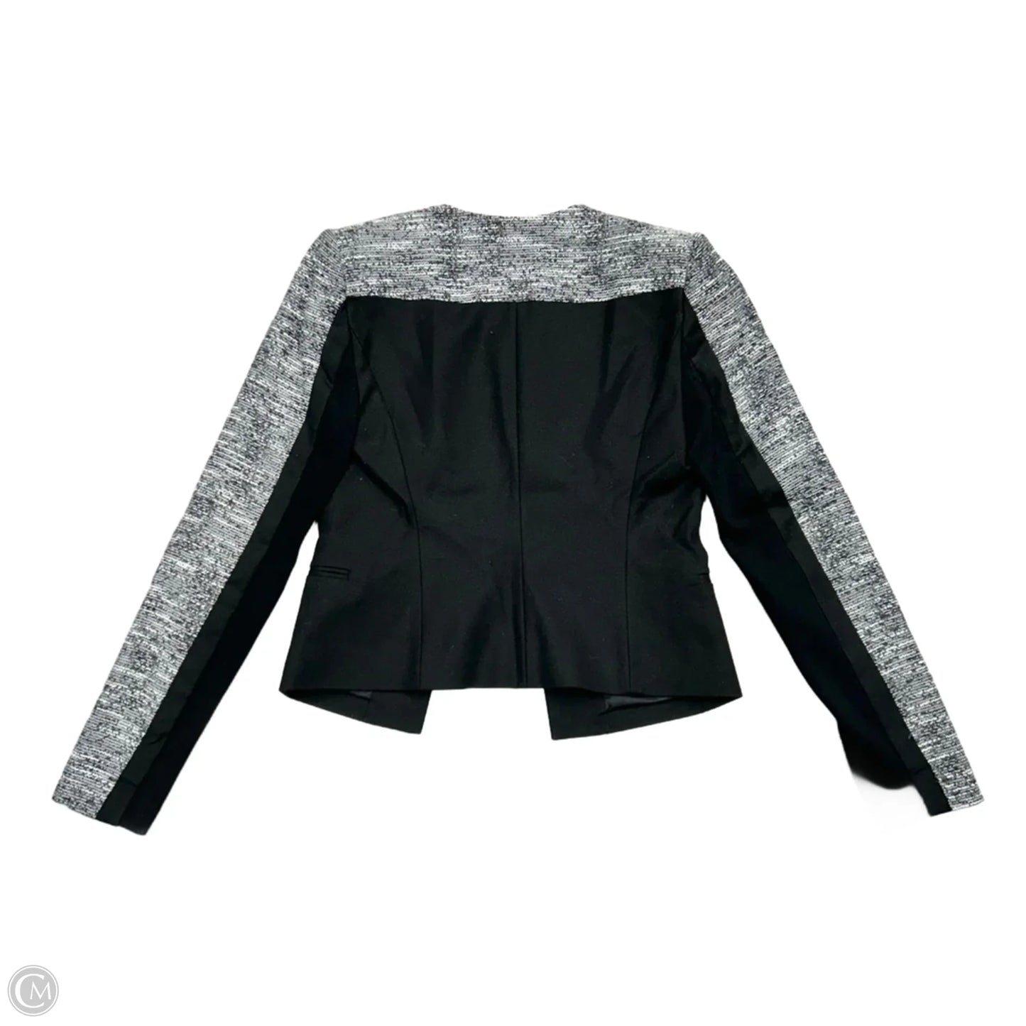 Blazer By Bcbgmaxazria In Black & White, Size: Xs