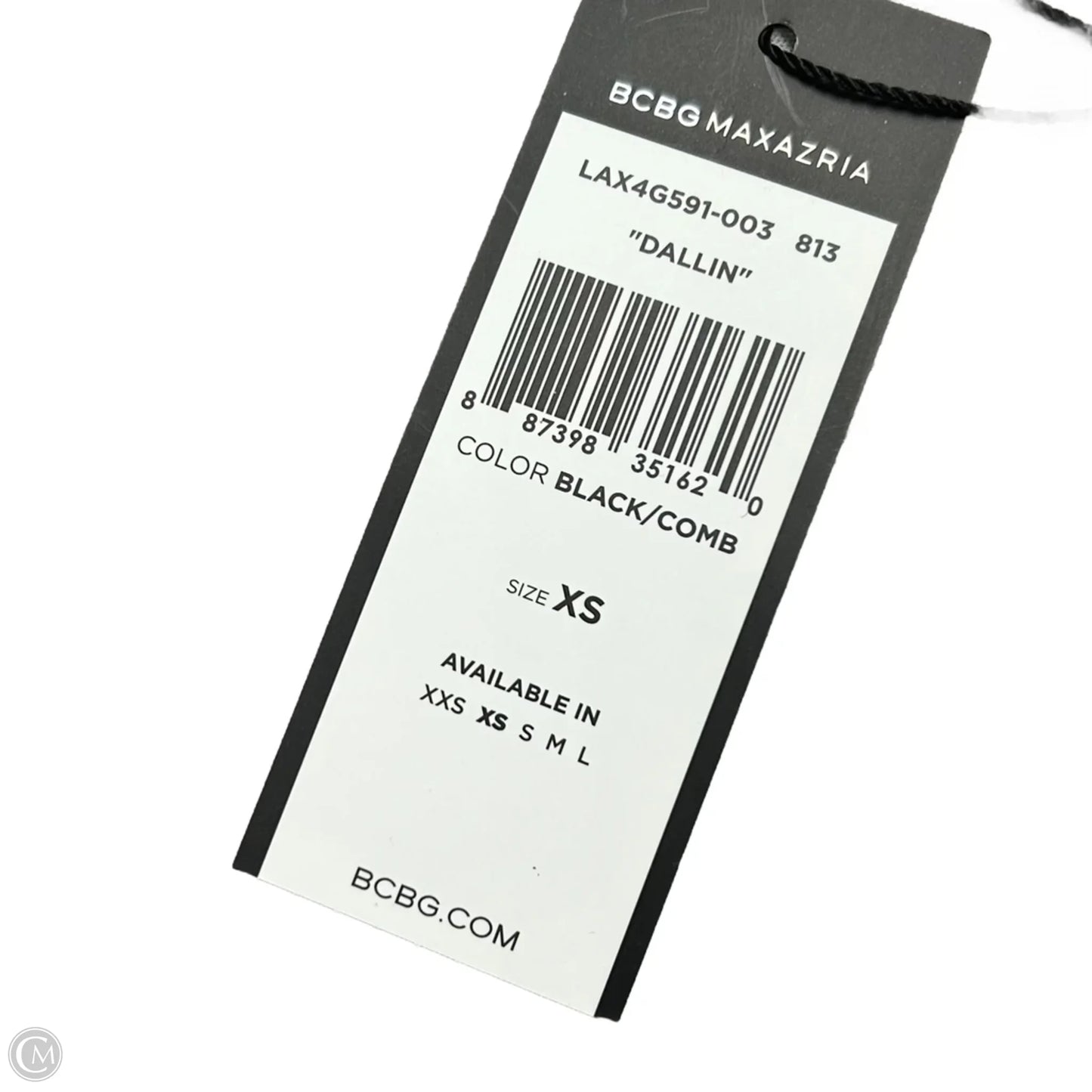 Blazer By Bcbgmaxazria In Black & White, Size: Xs