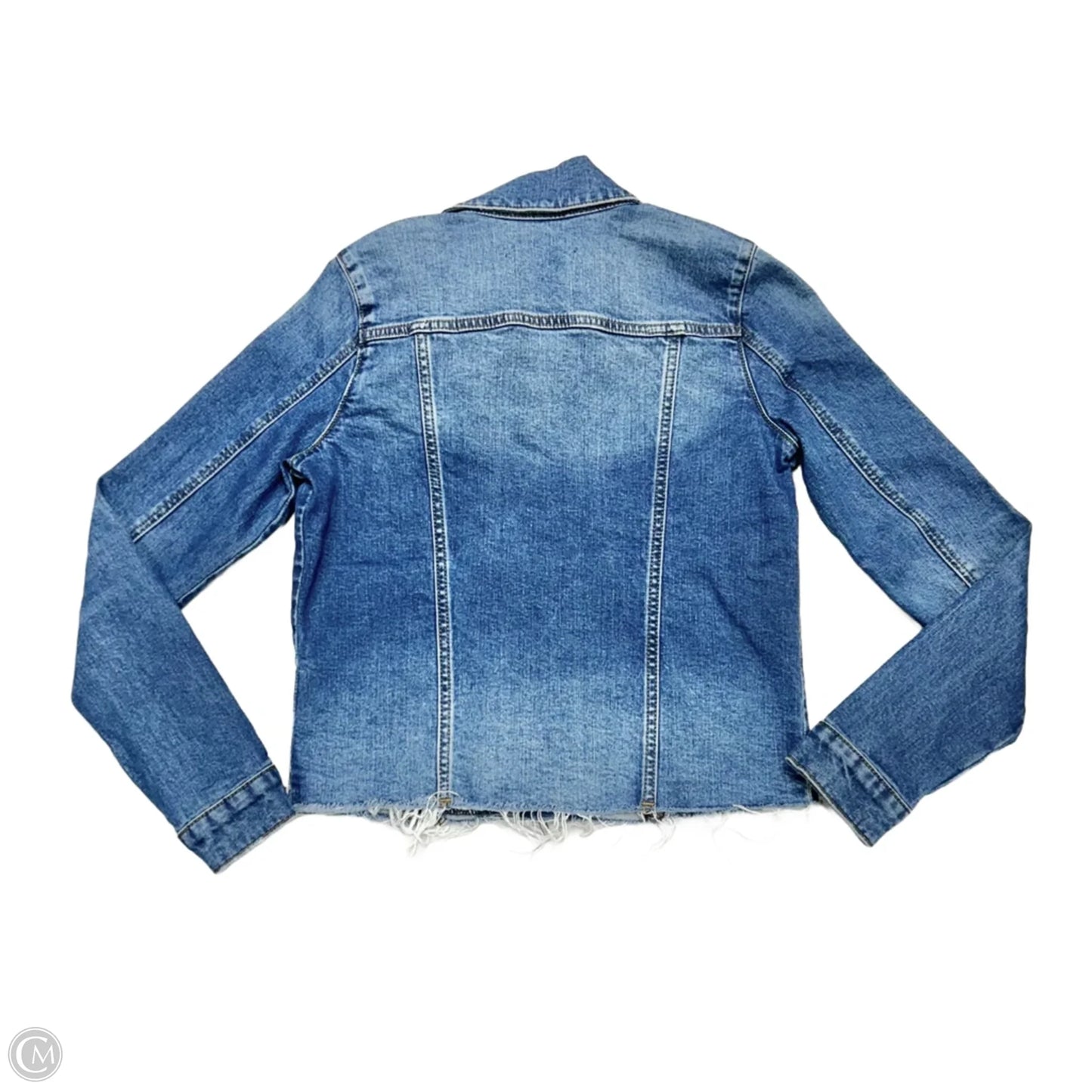 Jacket Denim By Kut In Blue Denim, Size: Xs