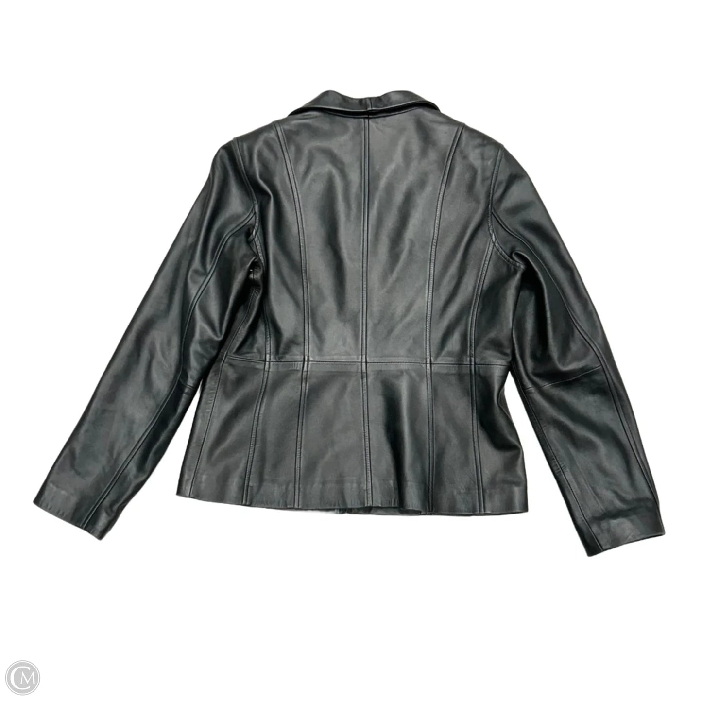 Jacket Leather By Bernardo In Black, Size: M
