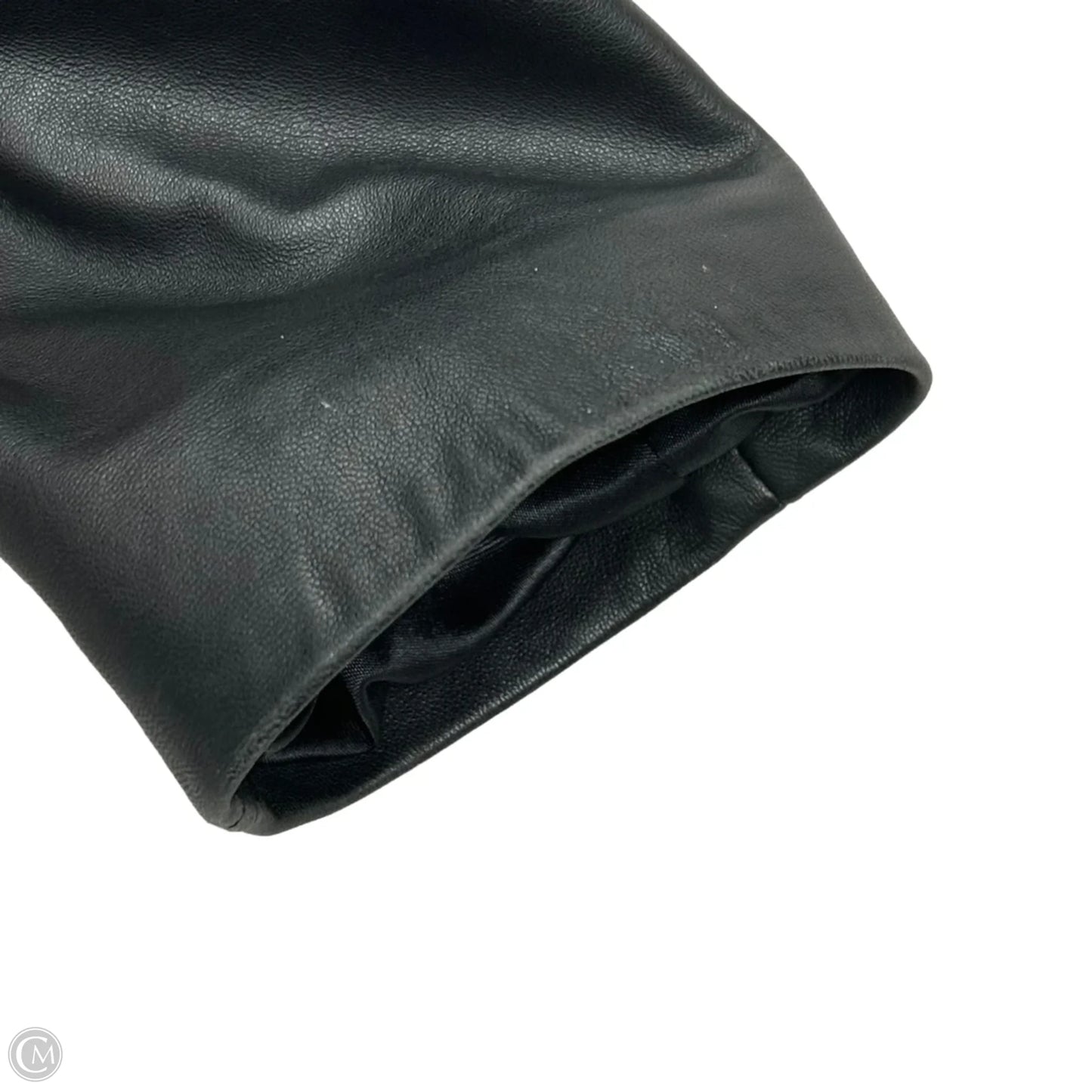 Jacket Leather By Bernardo In Black, Size: M