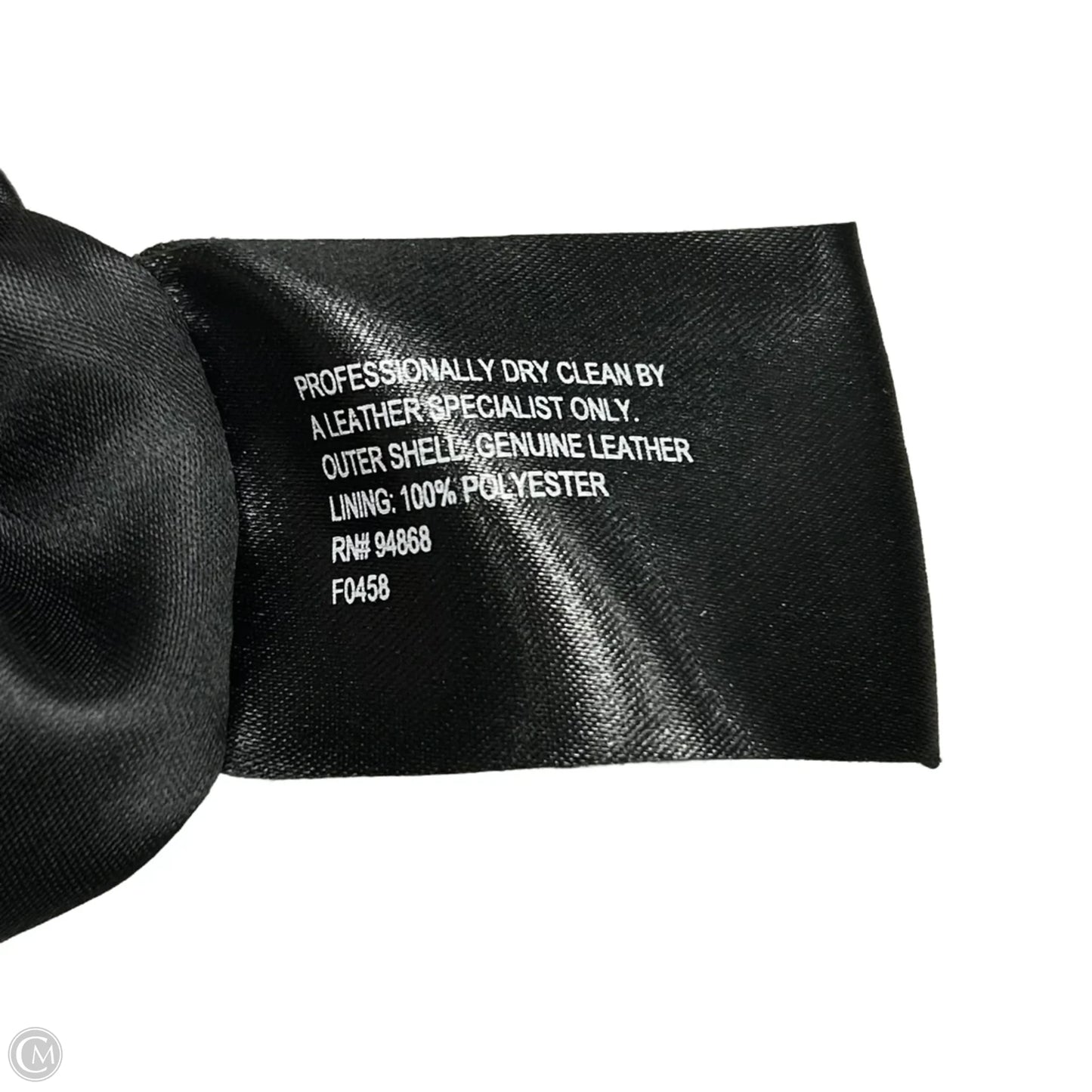 Jacket Leather By Bernardo In Black, Size: M