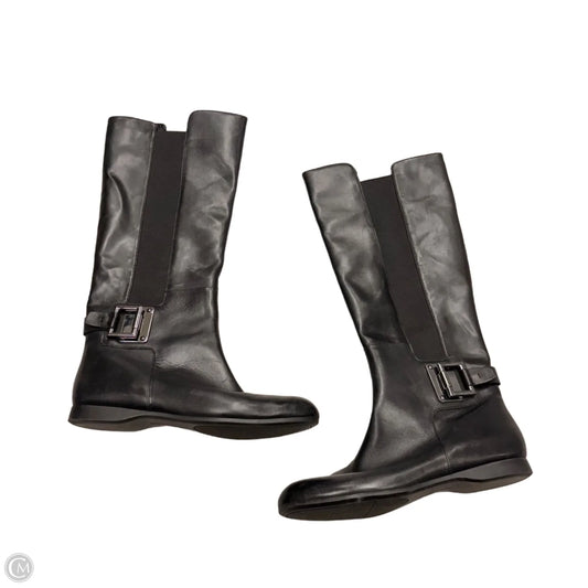 Boots Knee Flats By Enzo Angiolini In Black, Size: 9