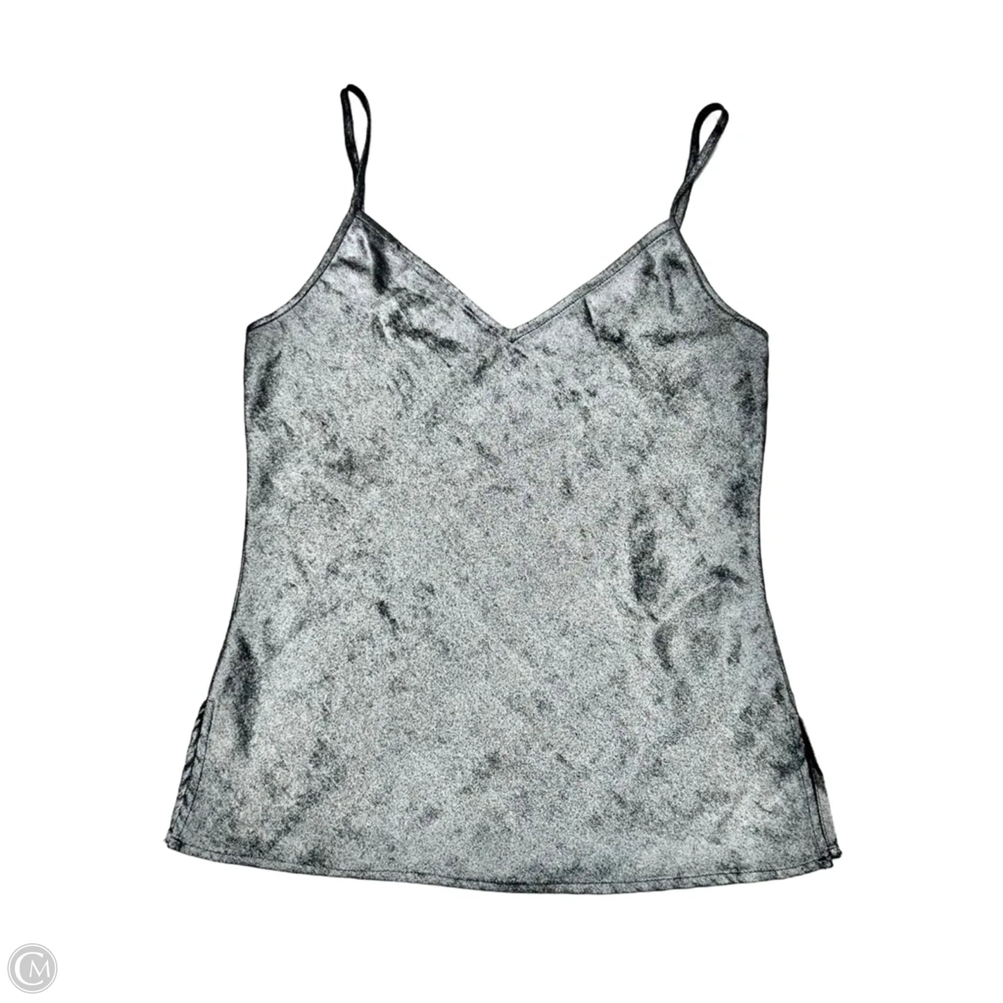 Top Sleeveless By Brochu Walker In Silver, Size: Xs
