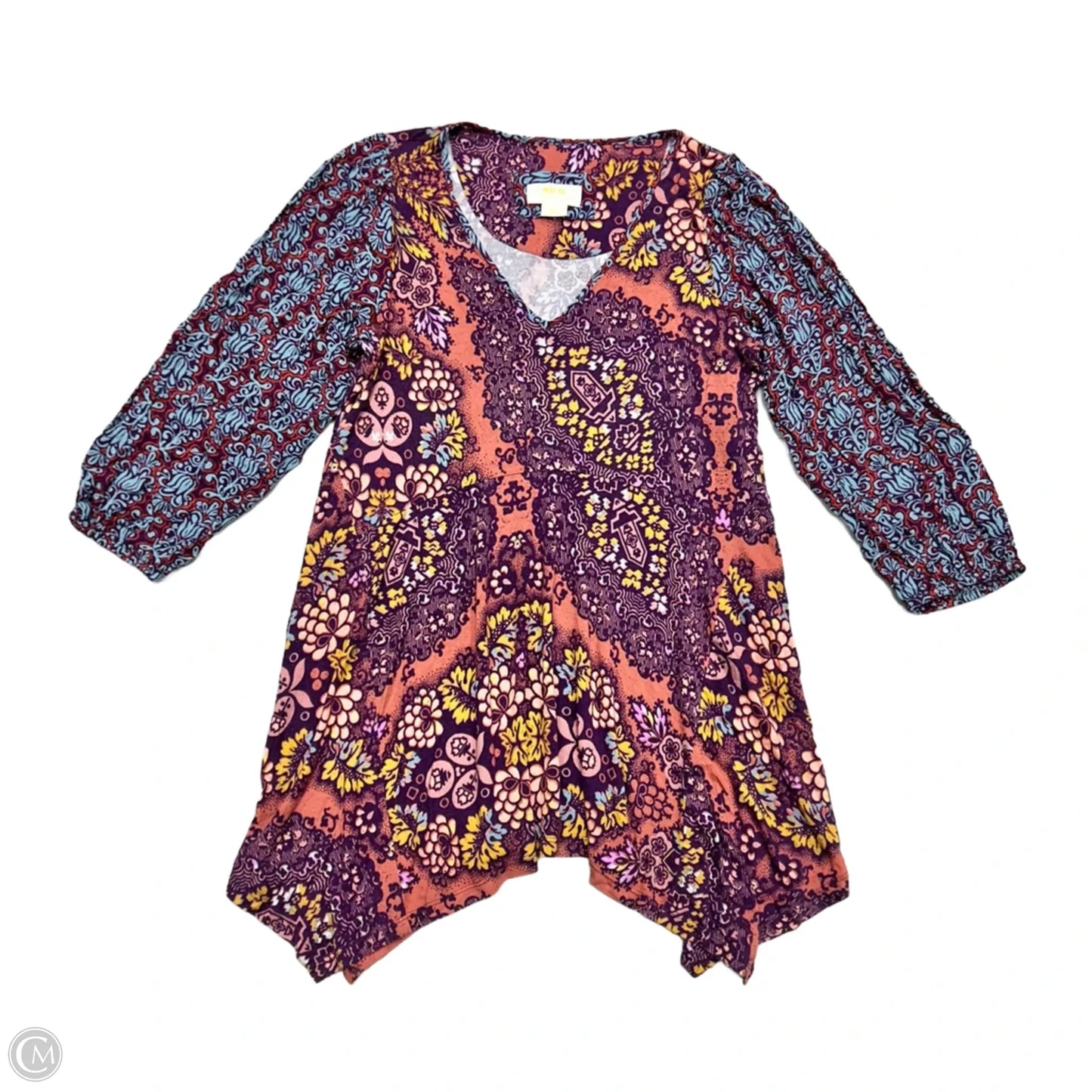Top Long Sleeve By Maeve In Multi-colored, Size: Xs