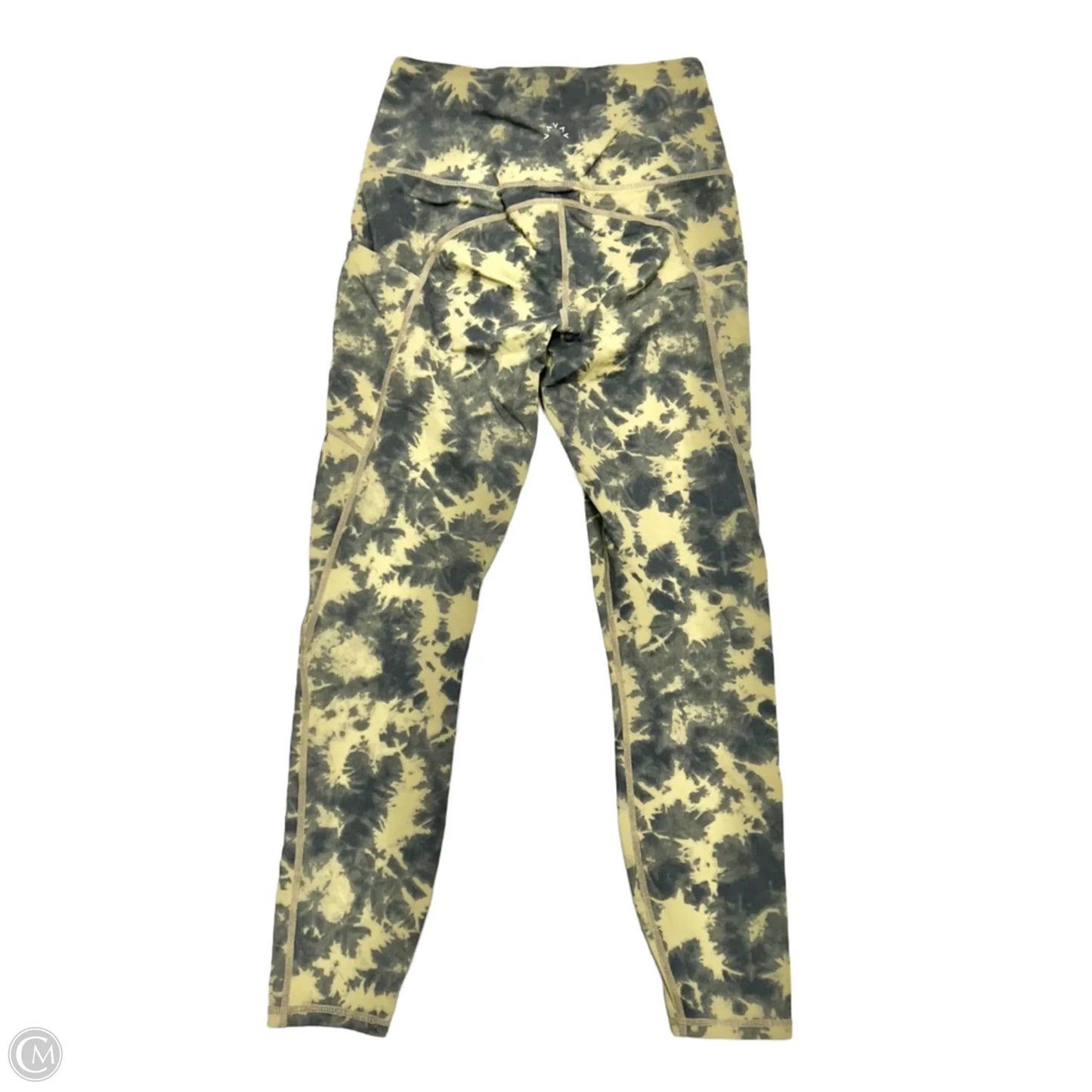 Athletic Leggings By Varley In Green & Grey, Size: S