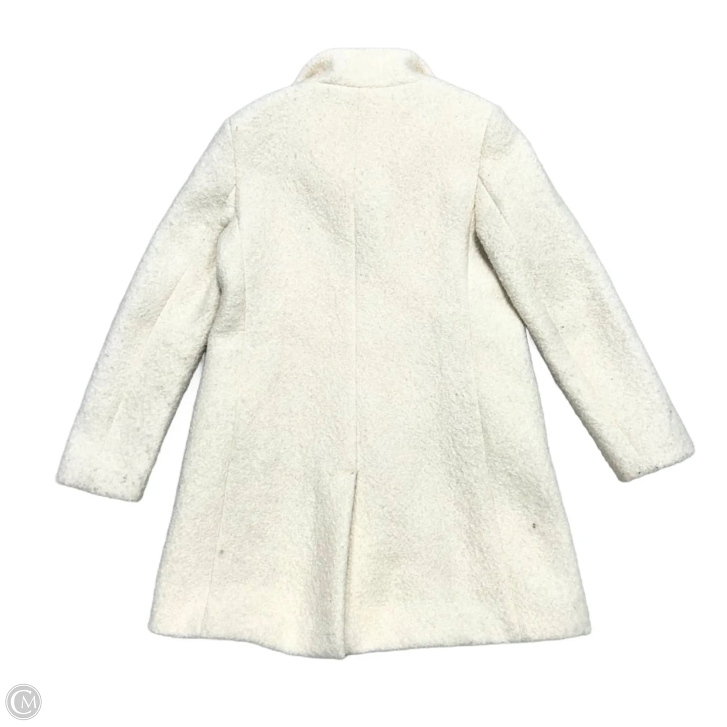 Coat Peacoat By Loft In Cream, Size: M