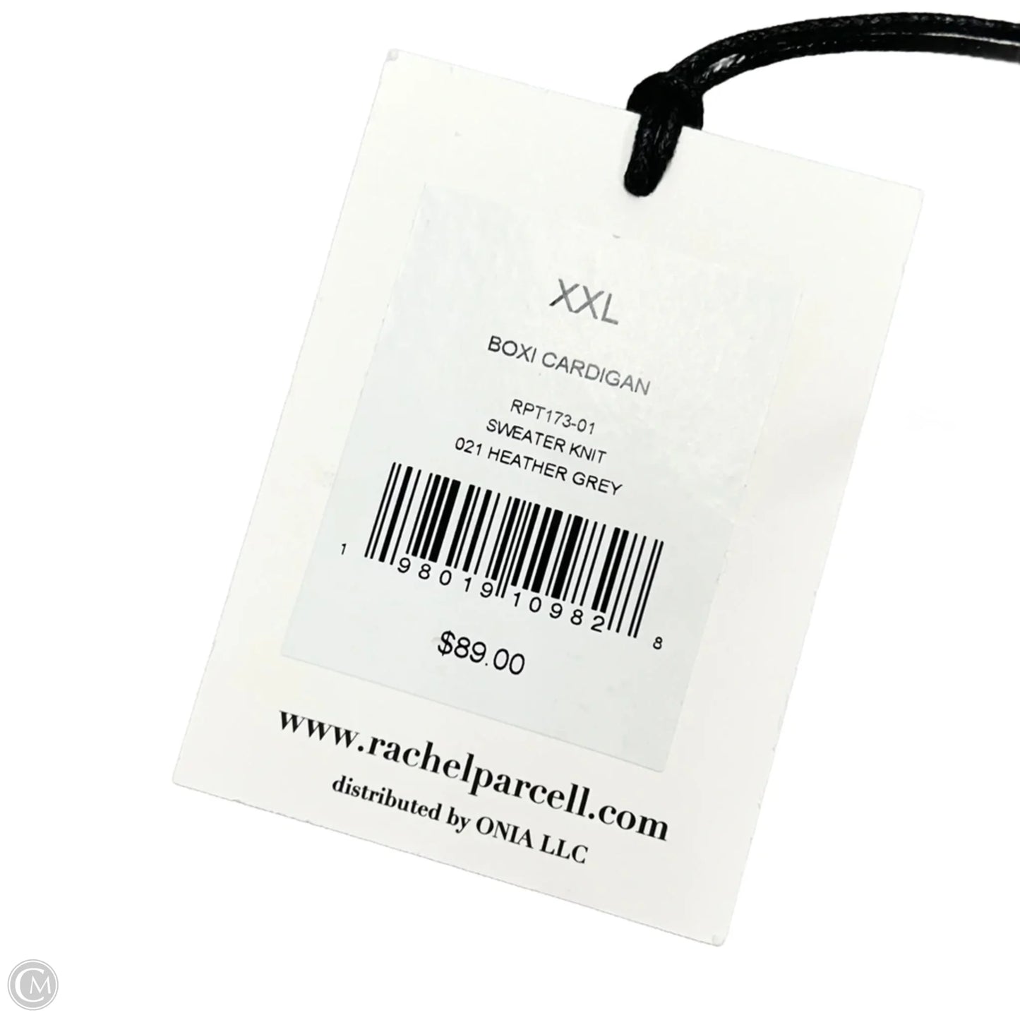 Sweater Cardigan By Rachel Parcell In Grey, Size: Xxl