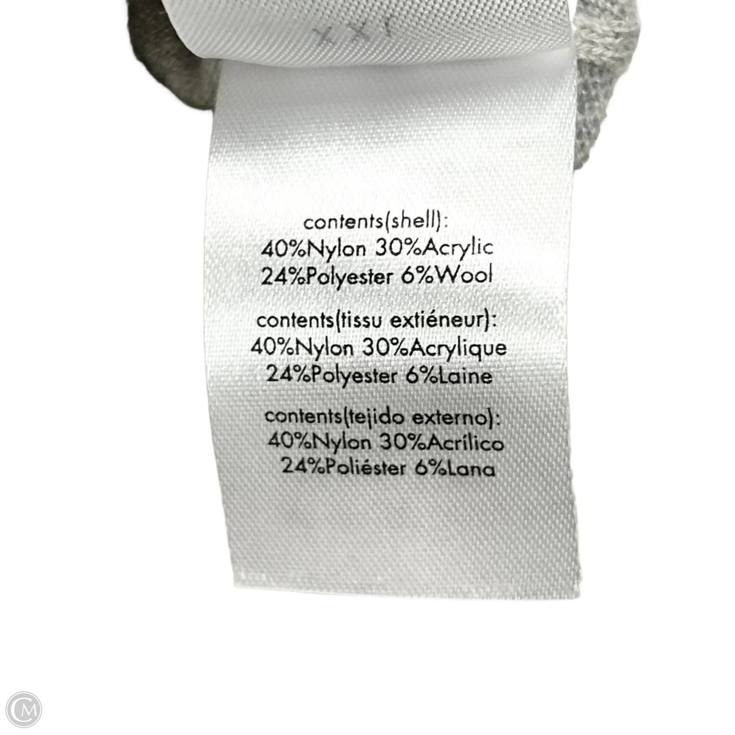 Sweater Cardigan By Rachel Parcell In Grey, Size: Xxl