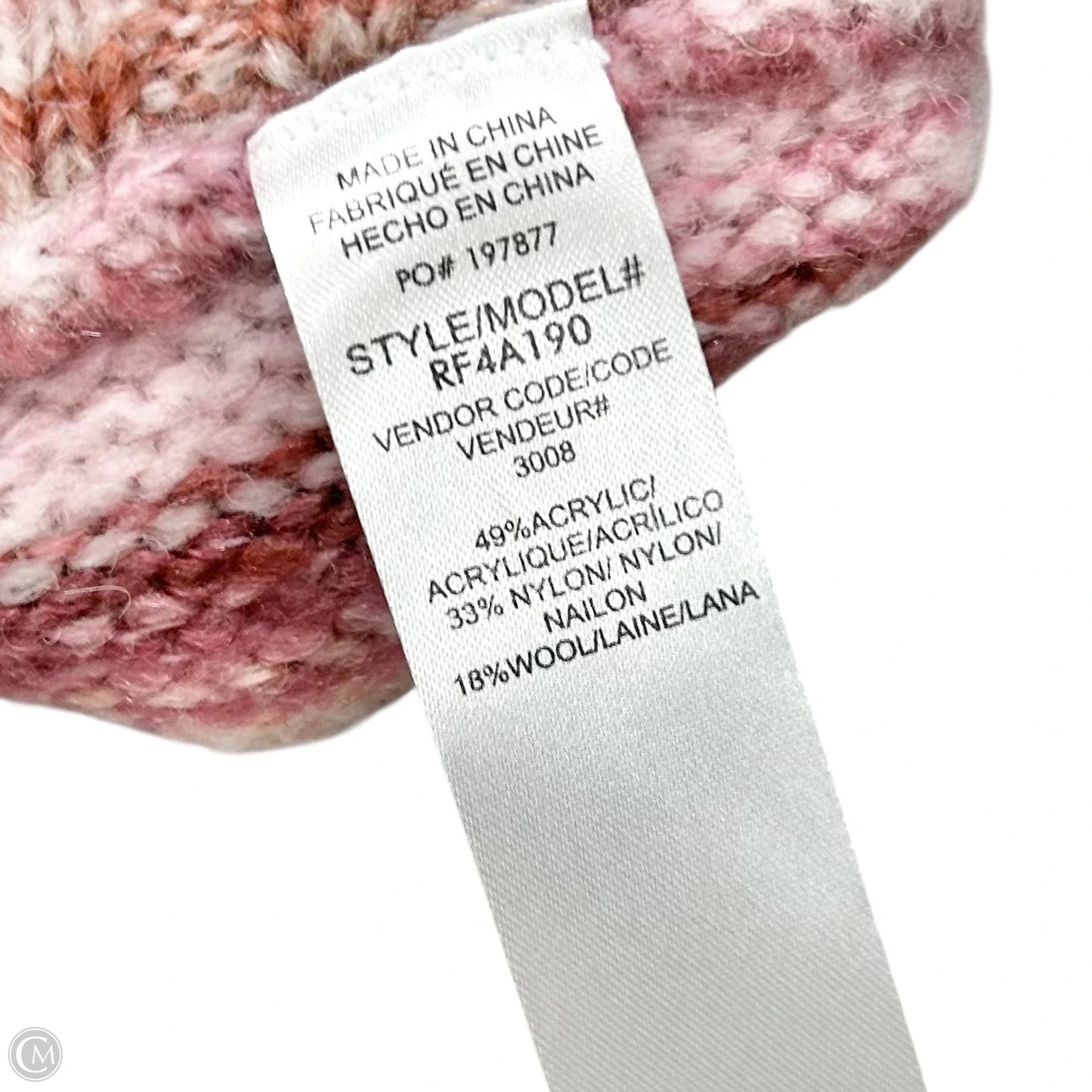Skirt Mini & Short By Splendid In Pink & White, Size: Xl