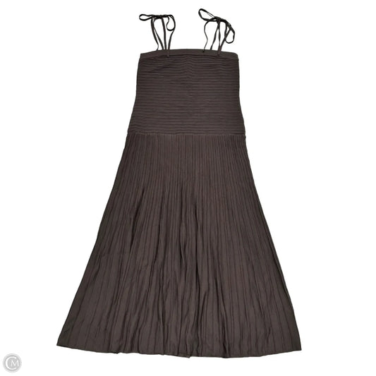 Dress Casual Maxi By Modern Citizen In Brown, Size: 1x