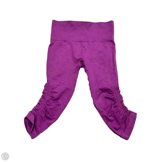 Athletic Leggings Capris By Lululemon In Purple, Size: Xs