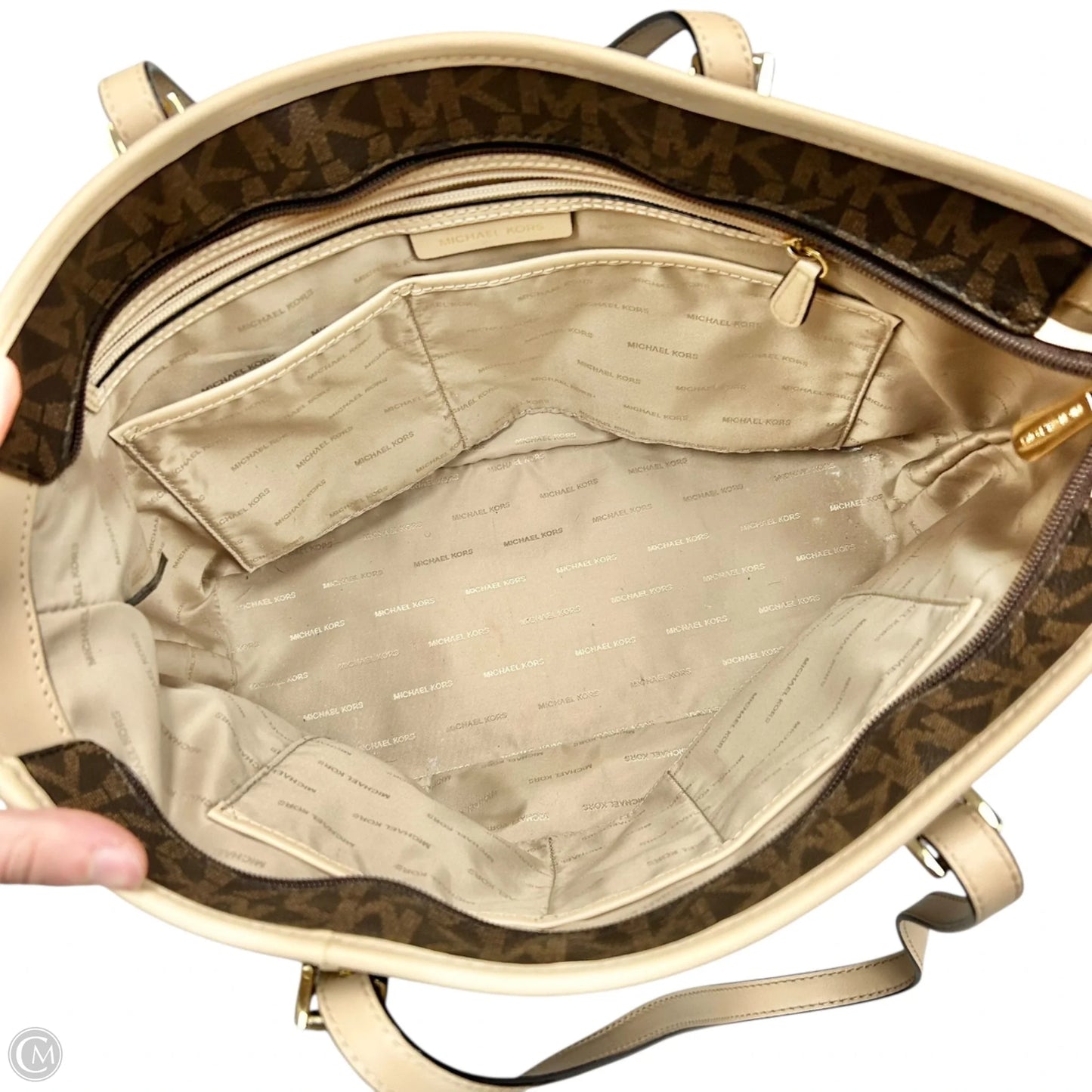 Tote Designer By Michael Kors, Size: Medium