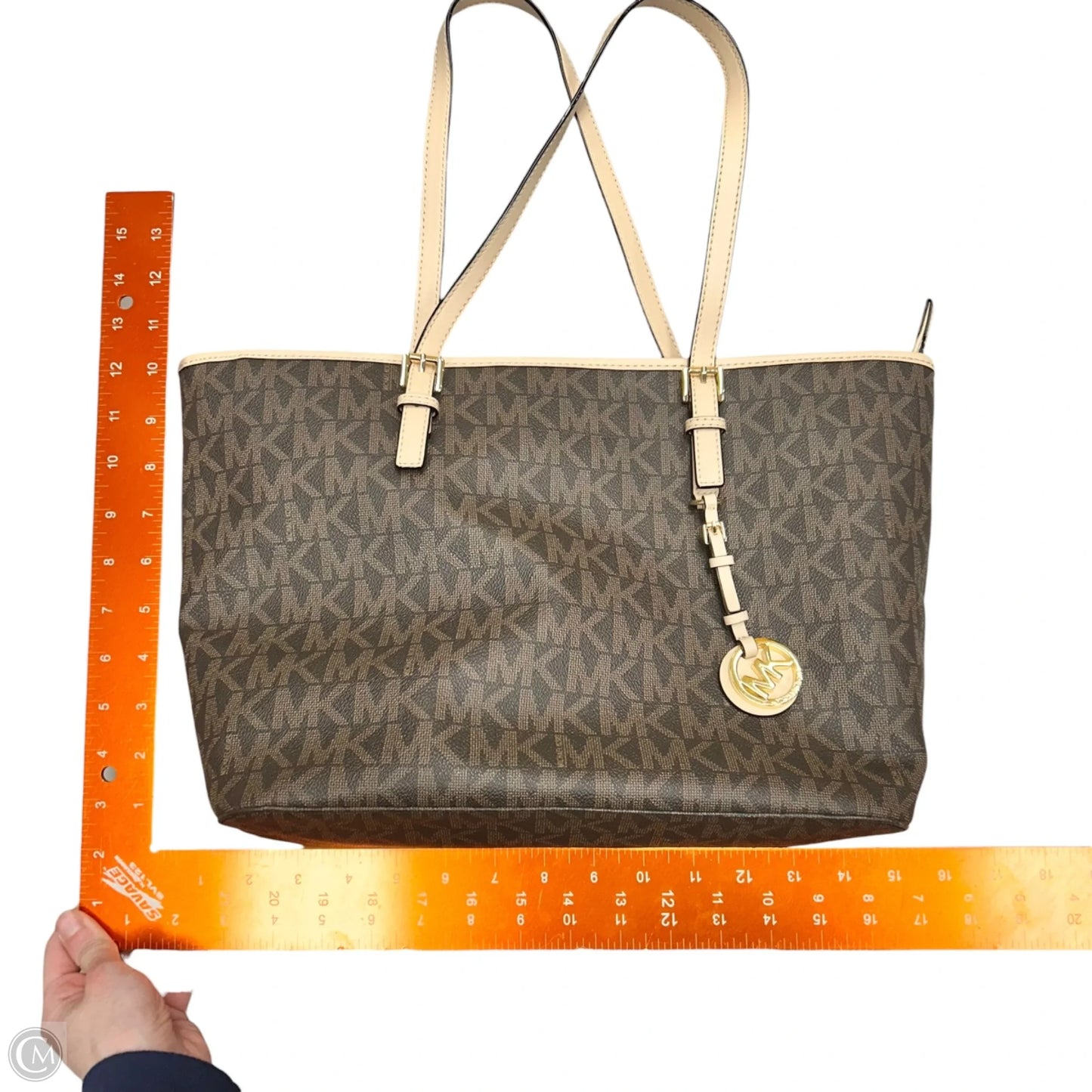 Tote Designer By Michael Kors, Size: Medium