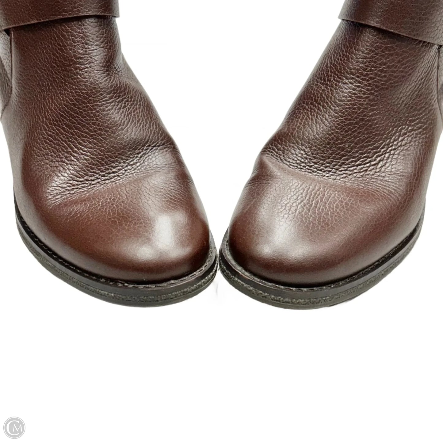 Boots Ankle Flats By Cole-haan In Brown, Size: 5