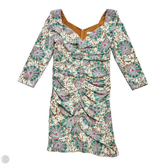 Dress Casual Short By Veronica Beard In Blue & Brown, Size: S