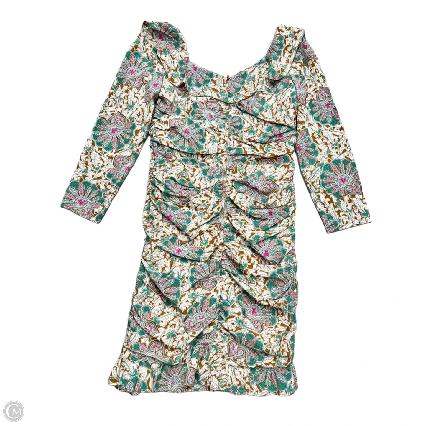 Dress Casual Short By Veronica Beard In Blue & Brown, Size: S