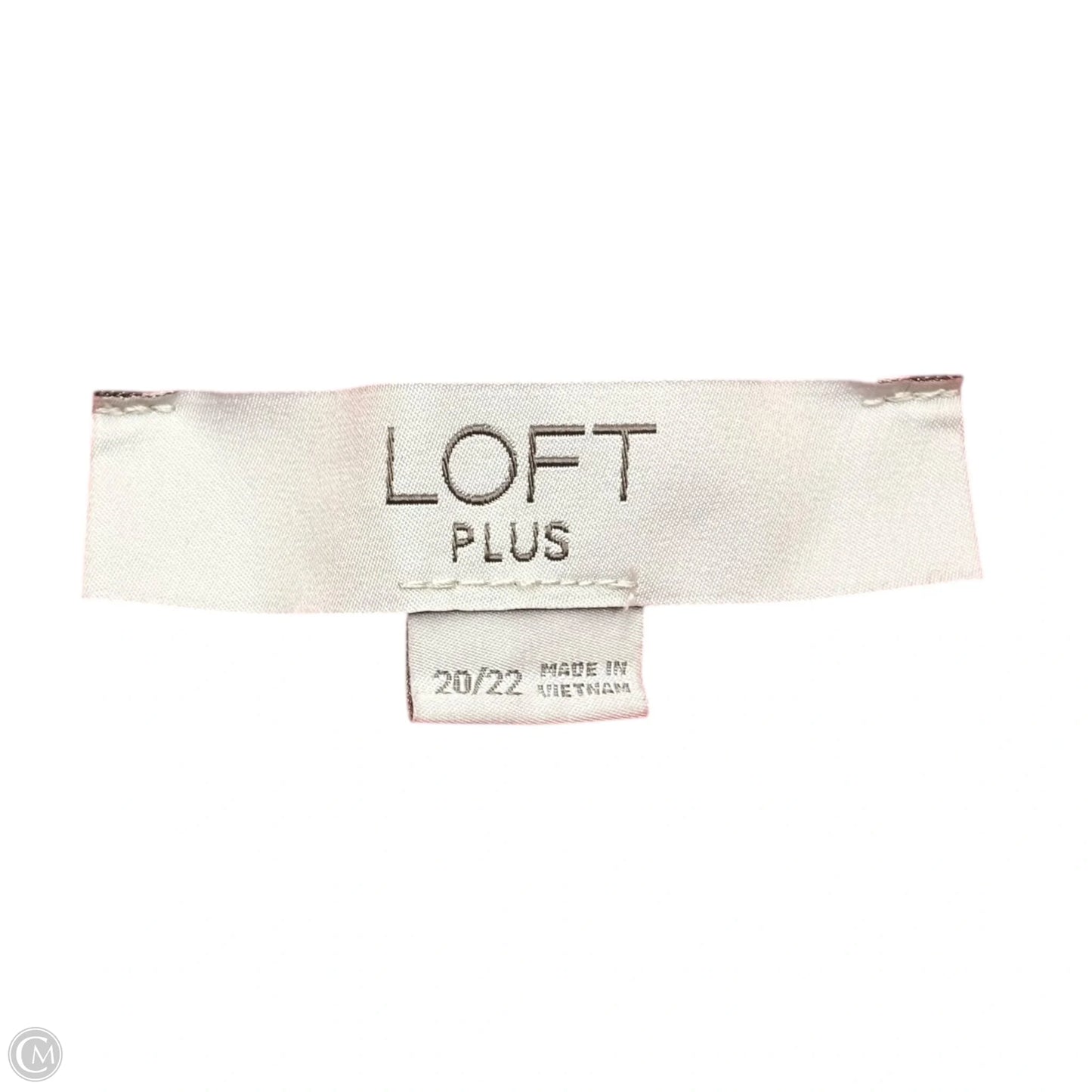 Jacket Fleece By Loft In Red, Size: 2x