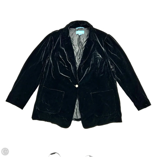 Blazer By Draper James In Black, Size: 2x