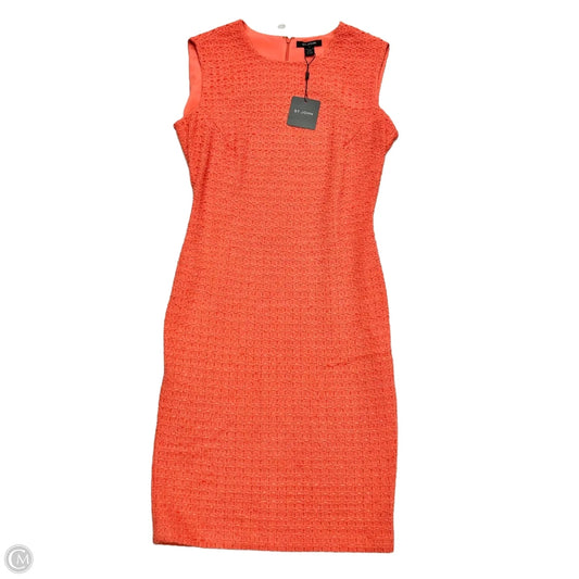 Dress Luxury Designer By St John Collection In Orange, Size: L